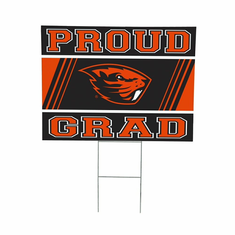 Oregon State University Coroplast Yard Sign Graduate - Collegiate Home
