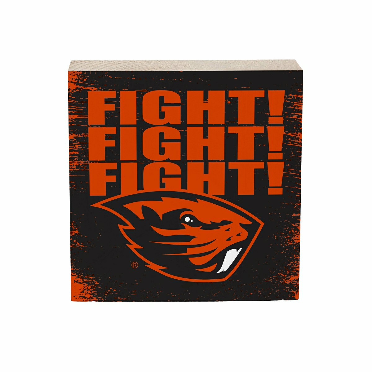 Oregon State University Plock, Down Home Fans, 6x6 - Collegiate Home