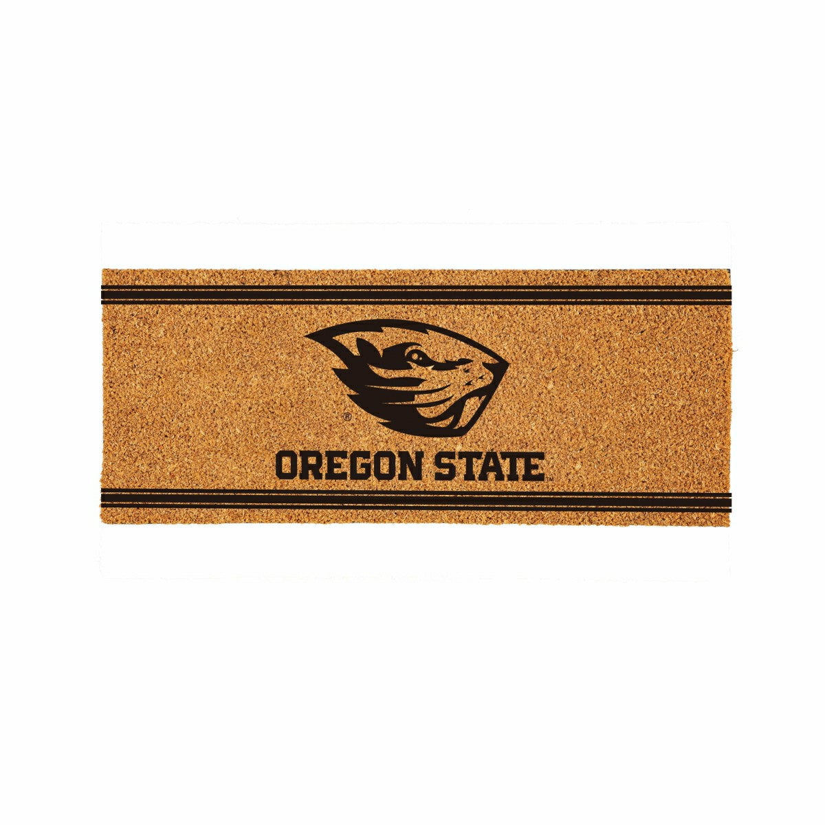 Oregon State University Extra Large One Color Coir Mat, 60"x24" - Collegiate