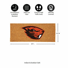 Oregon State University Extra Large Full Color Coir Mat, 60"x24" - Collegiate