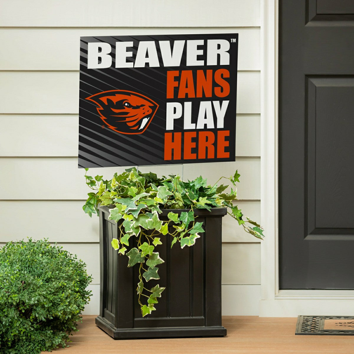 Oregon State University Coroplast Yard Sign "Fans Play Here" - Collegiate Home
