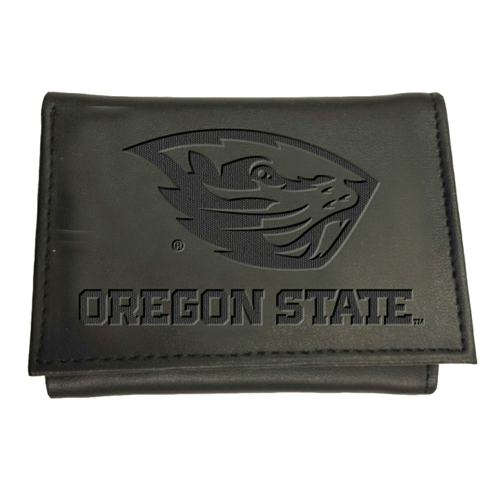Oregon State University, Tri-Fold Wallet, Black - Collegiate Home
