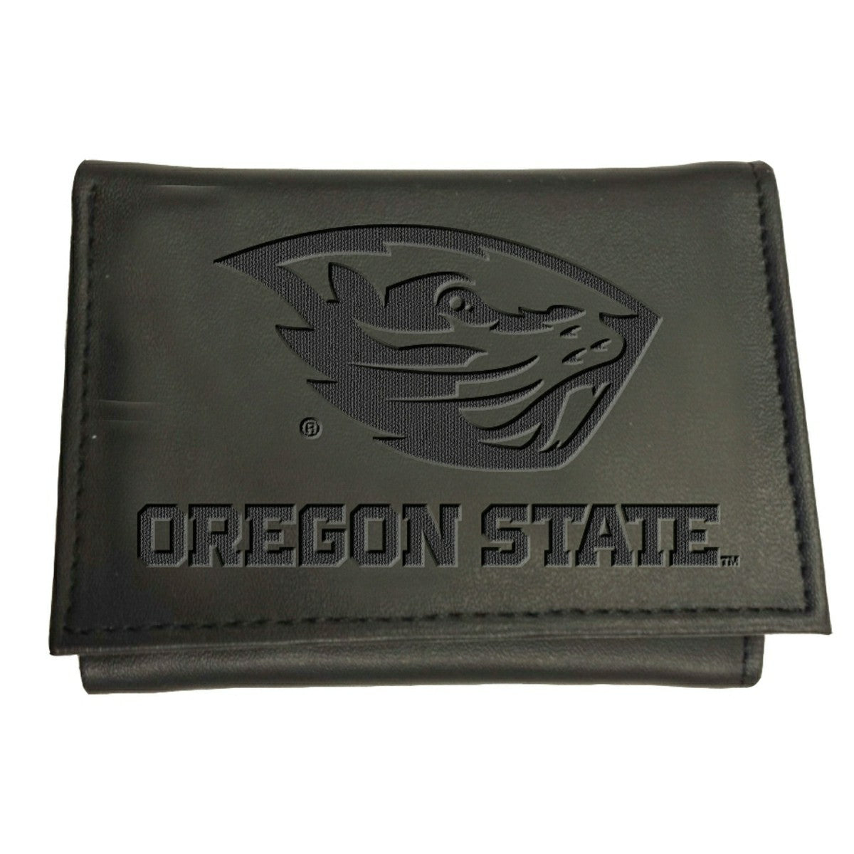 Oregon State University, Tri-Fold Wallet, Black - Collegiate Home