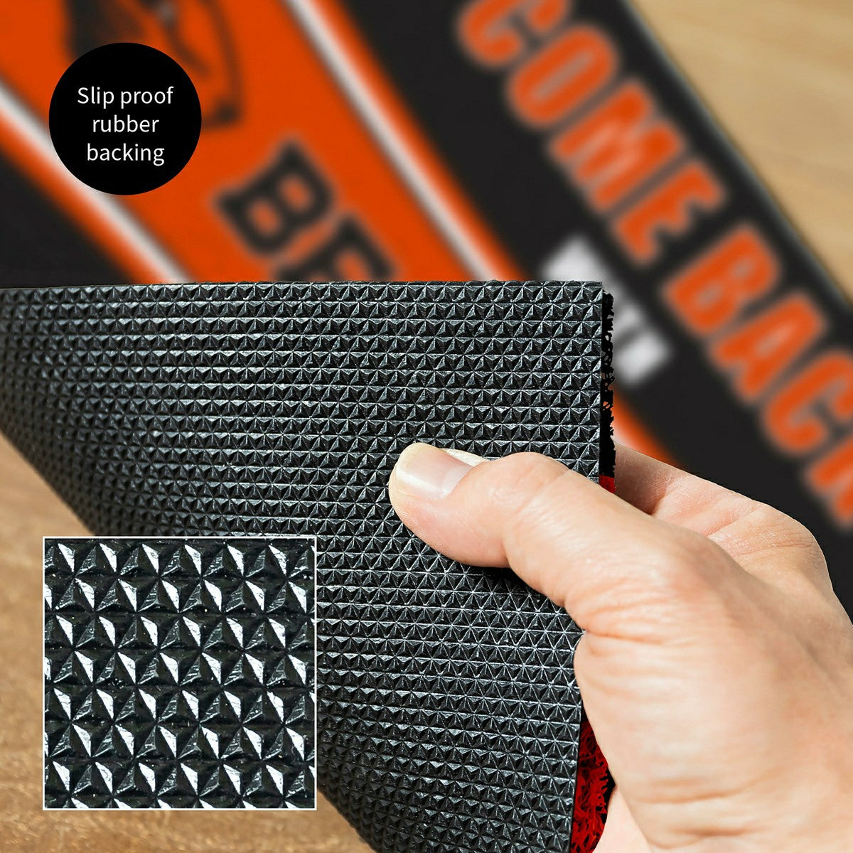 28" x 16" PVC Trapper Mat, Come Back with Tickets, Oregon State Univer - Collegiate