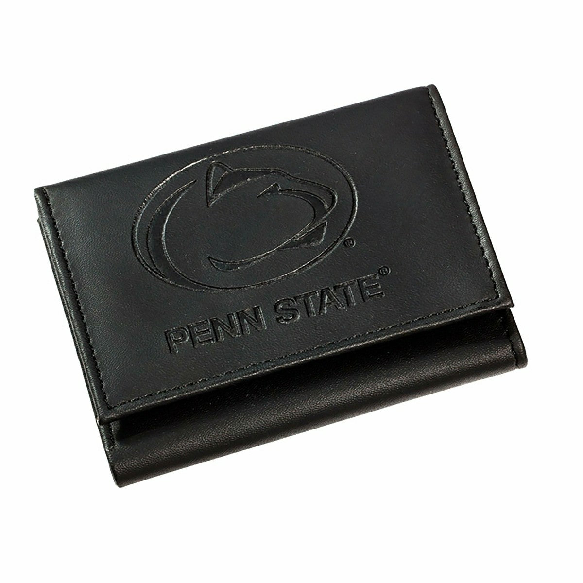 Penn State, Tri-Fold Wallet, Black - Collegiate Home