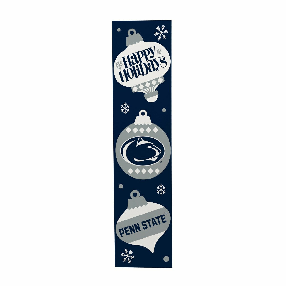 47" Double Sided Leaner, Penn State, Christmas - Collegiate Home
