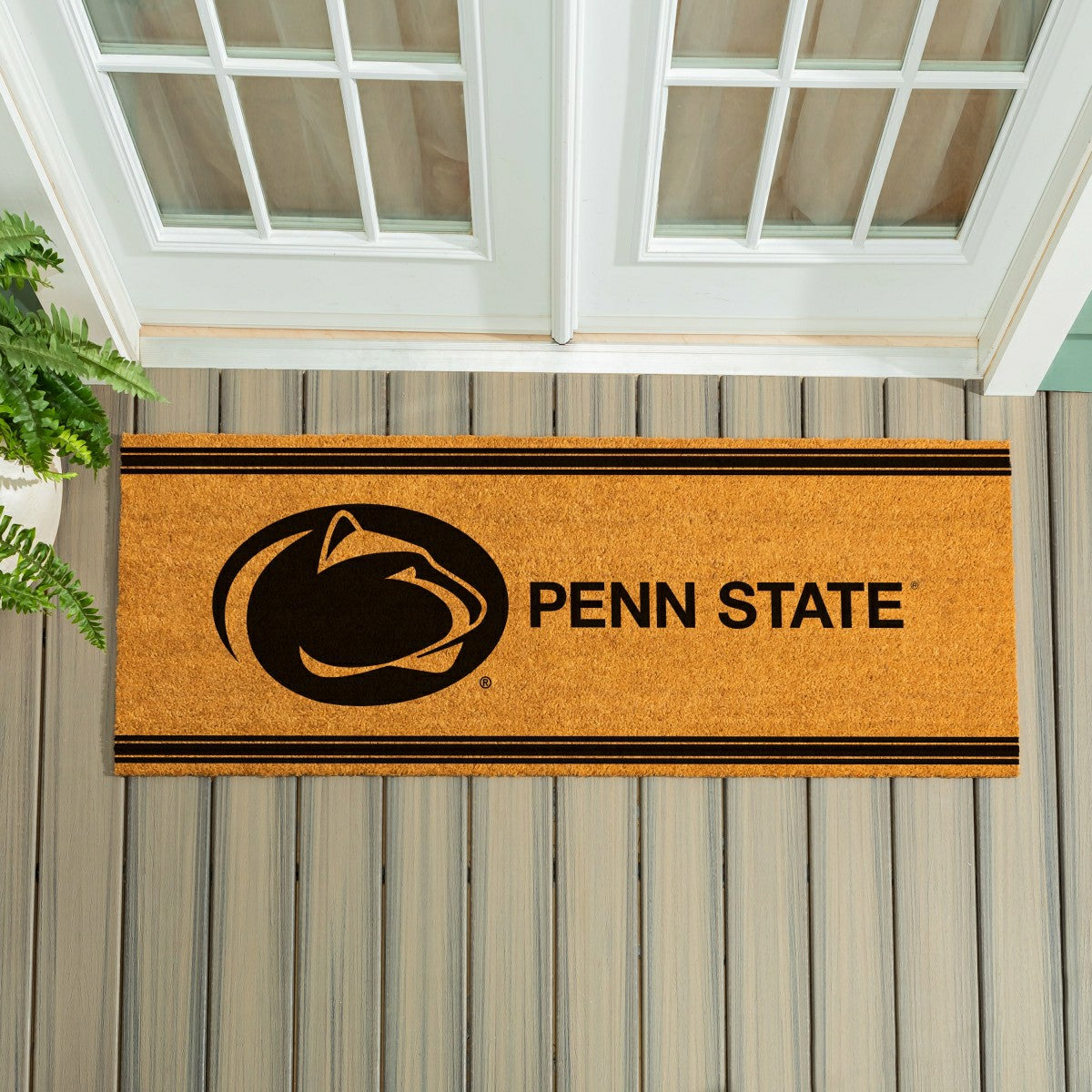 Penn State Extra Large One Color Coir Mat, 60"x24" - Collegiate