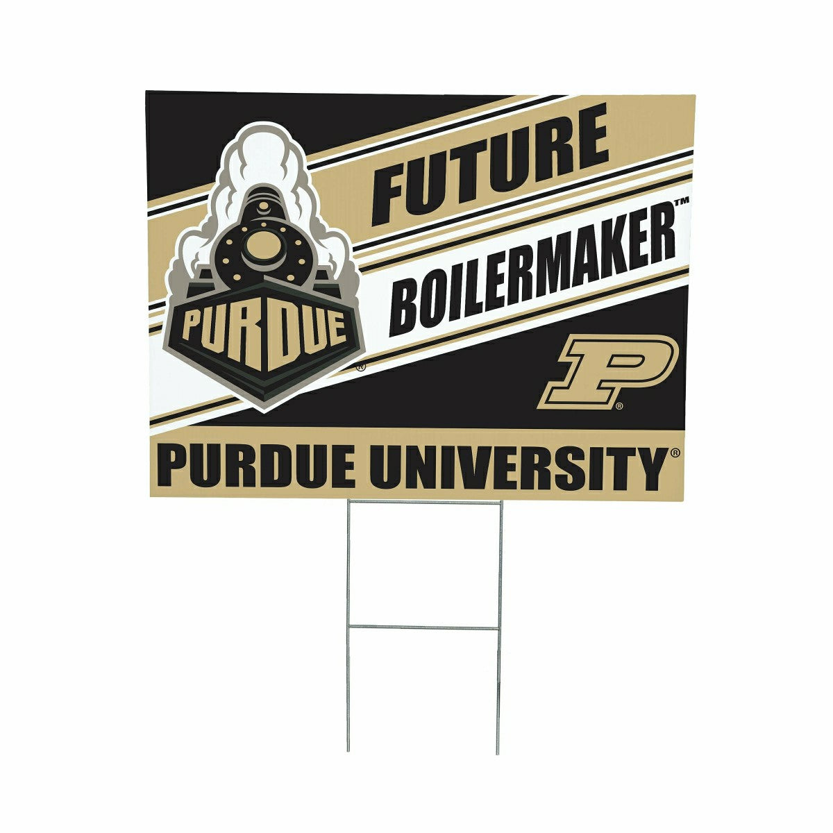 Purdue University Coroplast Yard Sign, Future Student - Collegiate Home