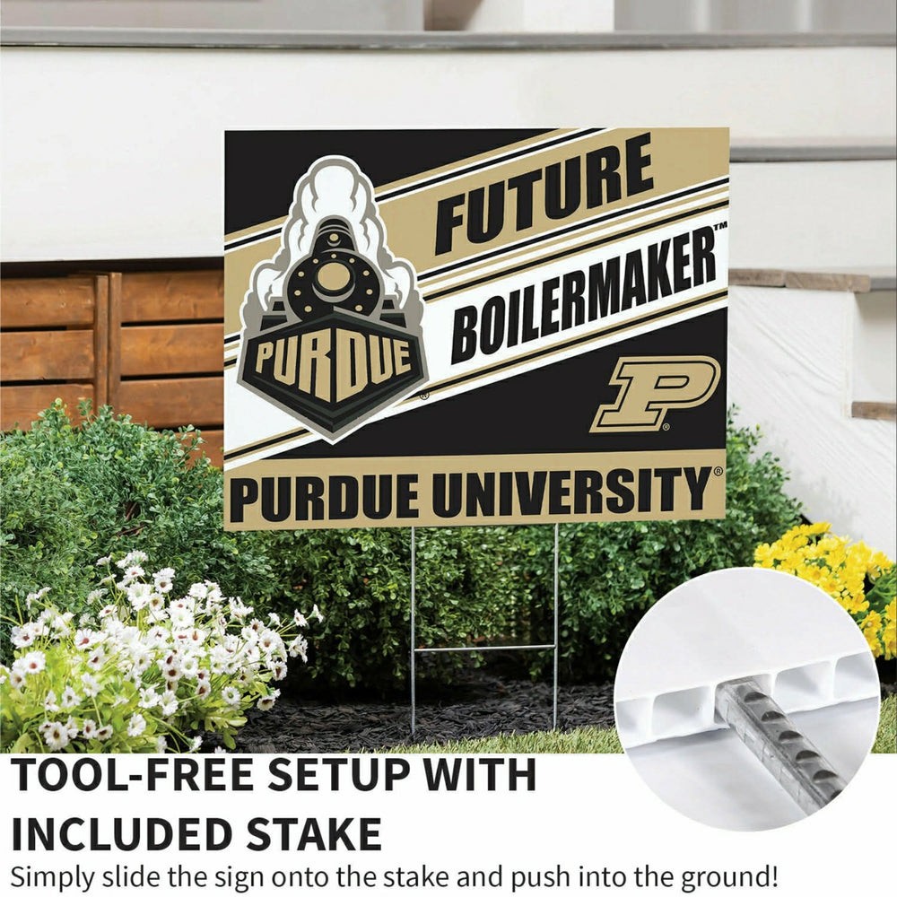Purdue University Coroplast Yard Sign, Future Student - Collegiate Home