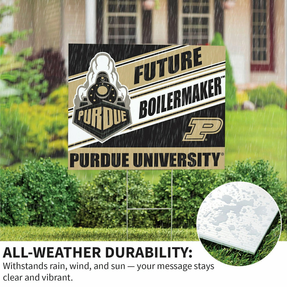 Purdue University Coroplast Yard Sign, Future Student - Collegiate Home