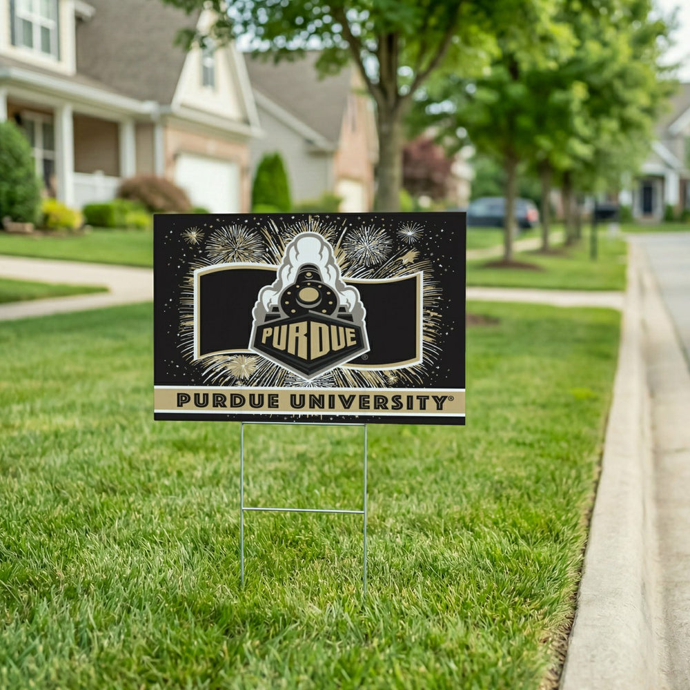 Purdue University Yard Sign, Patriotic - Collegiate Home