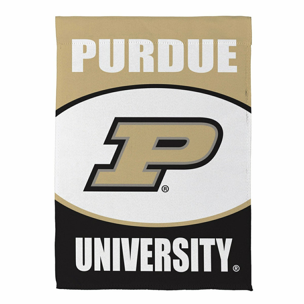 Purdue University Suede Garden Flag - Collegiate Home