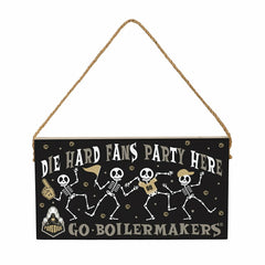 Purdue University Halloween Wood Wall Sign, 6x11 - Collegiate Home
