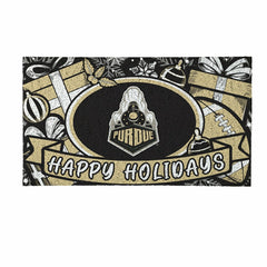 Purdue University Holiday PVC Mat, 28"x16" - Collegiate