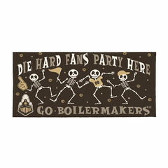 Purdue University Flocked Coir Halloween Sassafras Switch Mat, 22"x10" - Collegiate