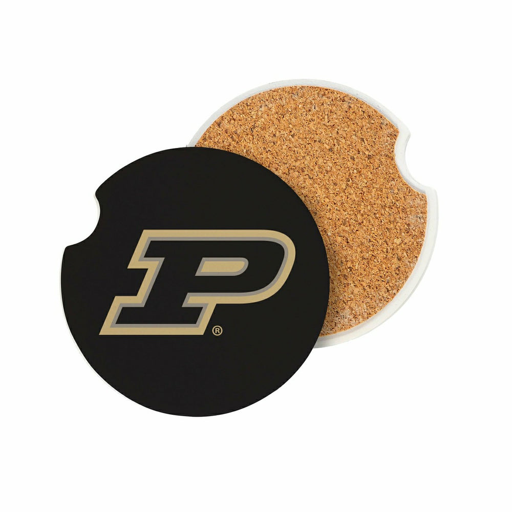 Purdue University Car Coaster Set, 2pc - Collegiate Home