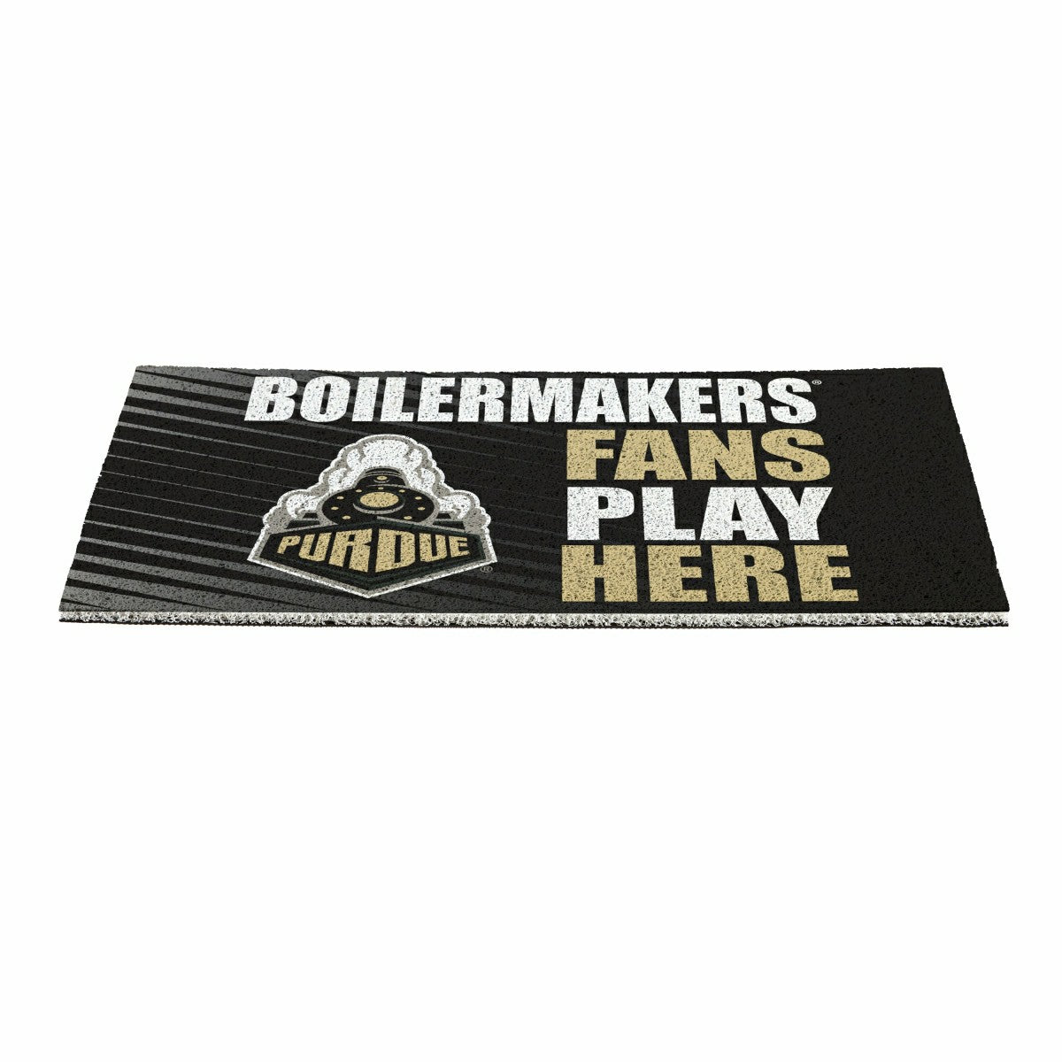 Purdue University Fan Mat, 28"x16" - Collegiate