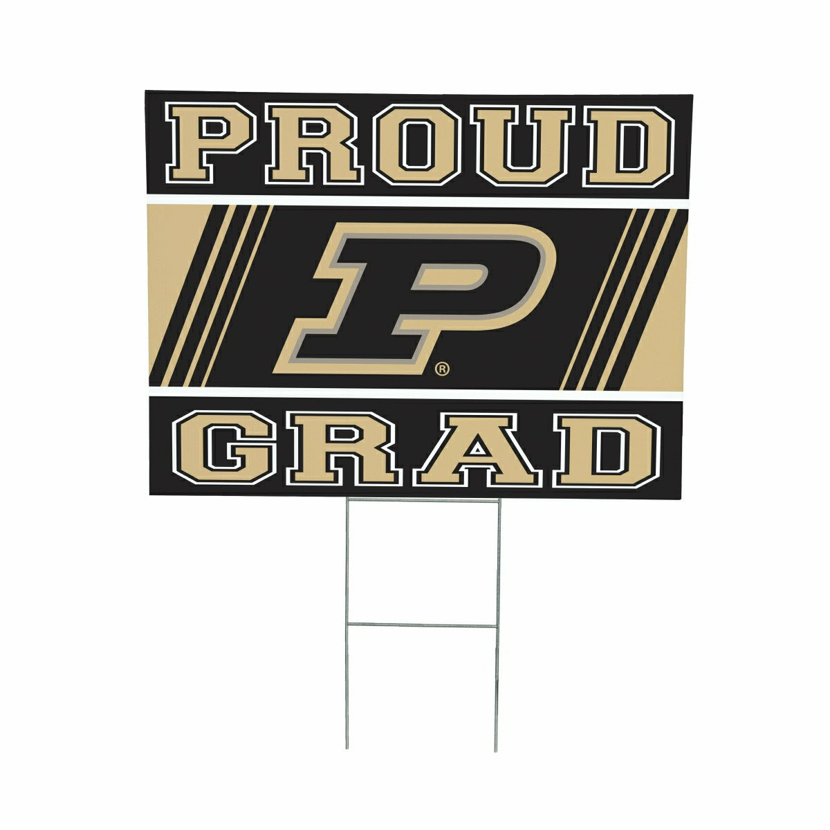 Purdue University Coroplast Yard Sign Graduate - Collegiate Home
