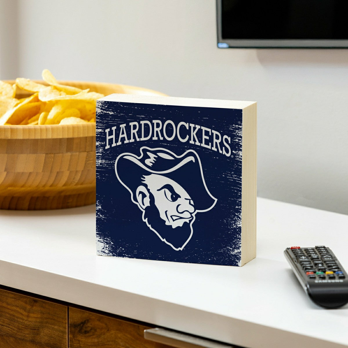 South Dakota School of Mining and Technology Plock, Down Home Fans, 6x - Collegiate Home