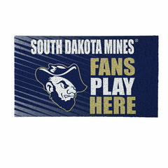 South Dakota School of Mining and Technology Fan Mat, 28"x16" - Collegiate