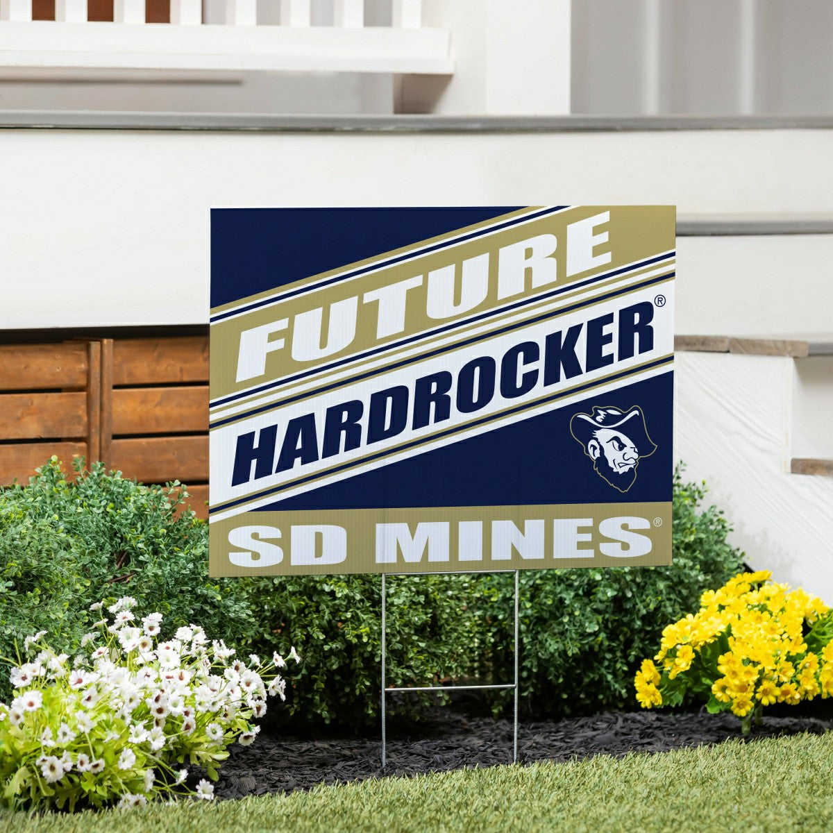 South Dakota School of Mines & Technology Coroplast Yard Sign, Future  - Collegiate Home