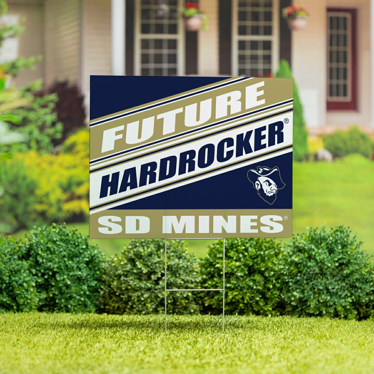 South Dakota School of Mines & Technology Coroplast Yard Sign, Future  - Collegiate Home