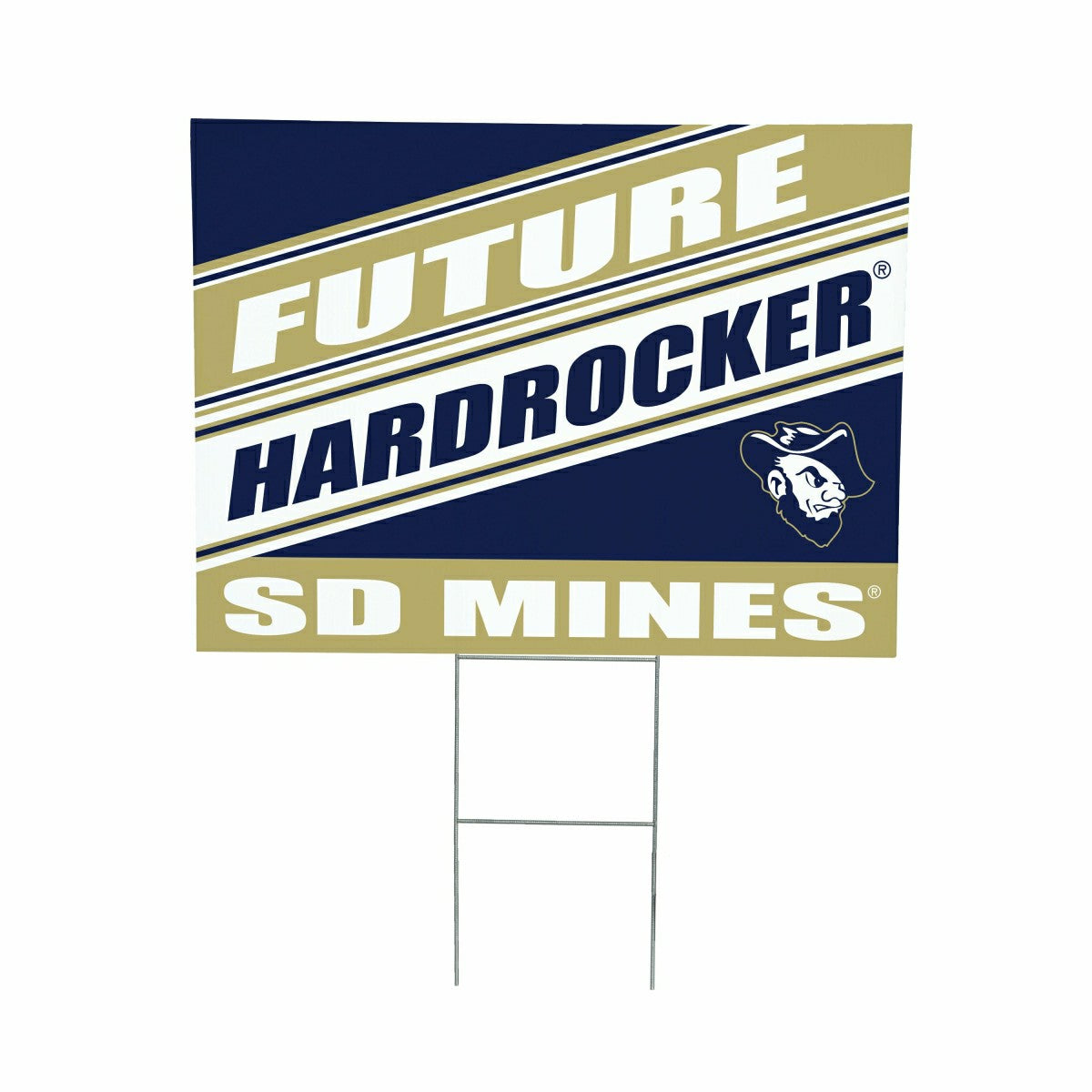 South Dakota School of Mines & Technology Coroplast Yard Sign, Future  - Collegiate Home