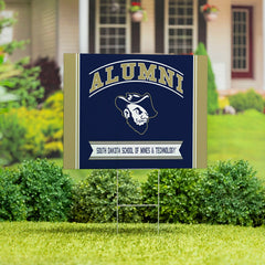 South Dakota School of Mines & Technology Coroplast Yard Sign Alumni - Collegiate Home