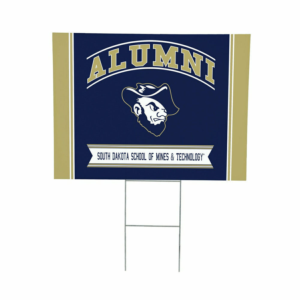South Dakota School of Mines & Technology Coroplast Yard Sign Alumni - Collegiate Home