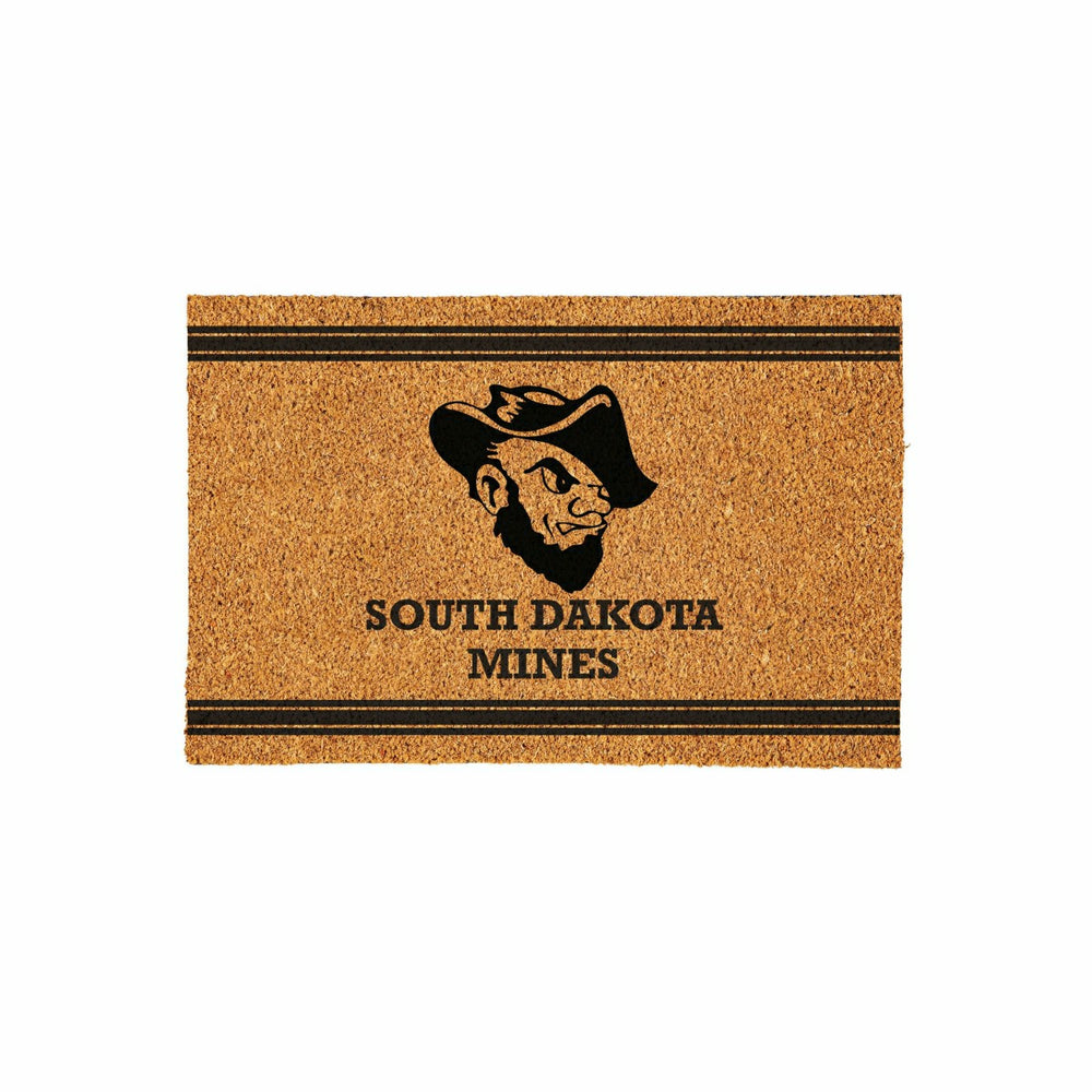 South Dakota School of Mines & Technology Large One Color Coir Mat, 36 - Collegiate