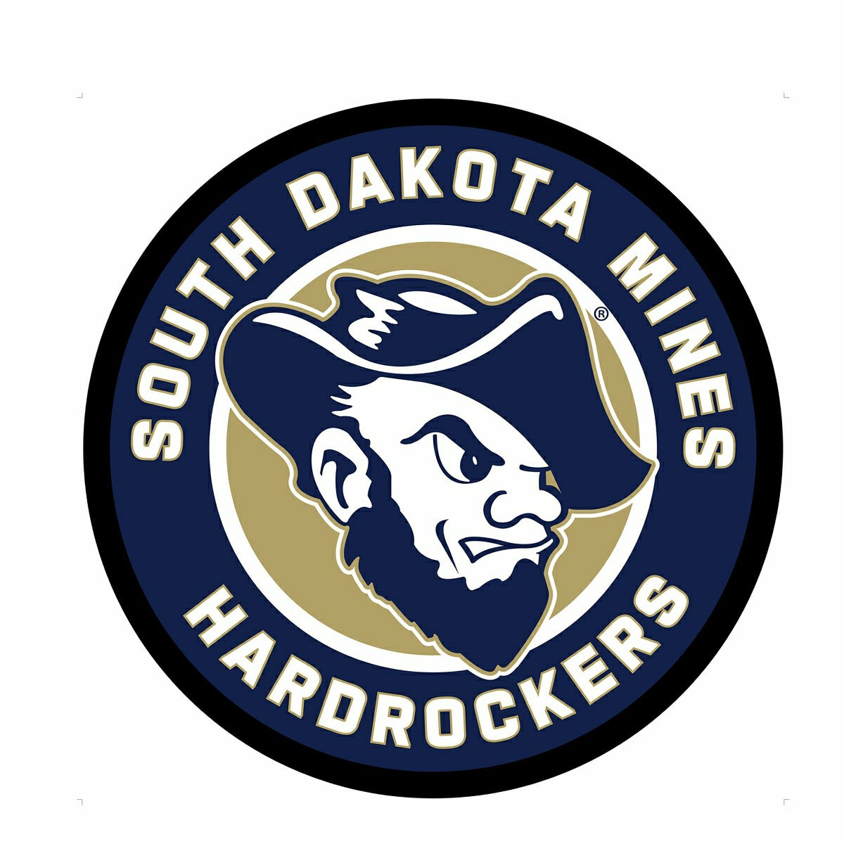 South Dakota School of Mining and Technology College Small Round Edgel - Collegiate Home