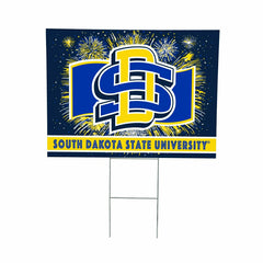 South Dakota State University Yard Sign, Patriotic - Collegiate Home