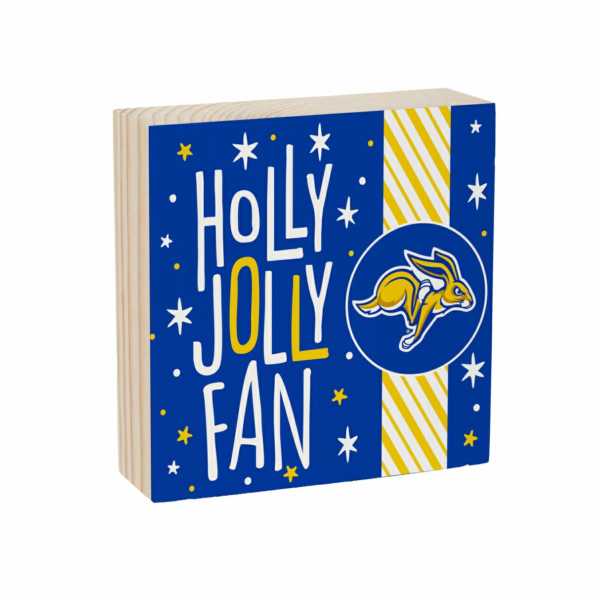 South Dakota State University Block, Holiday, 6x6 - Collegiate Home