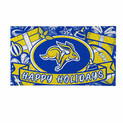 South Dakota State University Holiday PVC Mat, 28"x16" - Collegiate