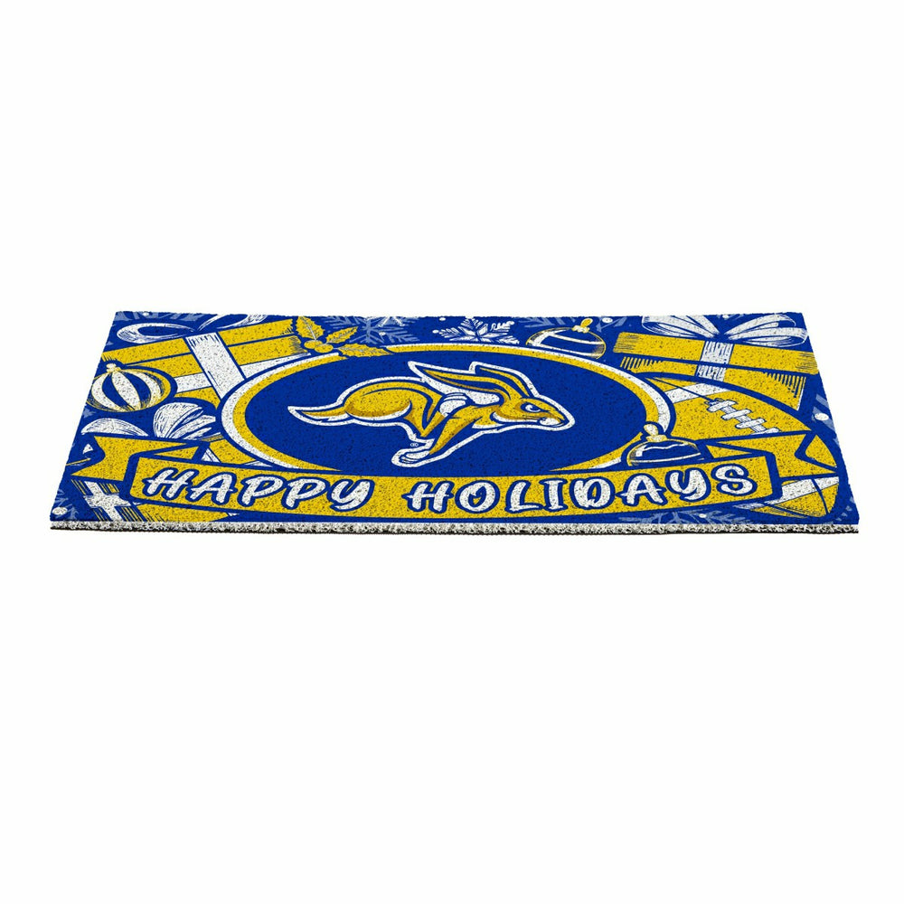 South Dakota State University Holiday PVC Mat, 28"x16" - Collegiate