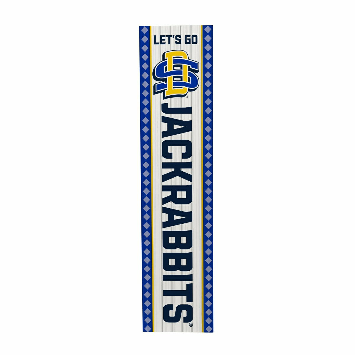 47" Double Sided Leaner, South Dakota State University, Christmas - Collegiate Home