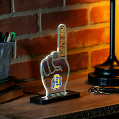 South Dakota State University College Foam Finger Desklite LED Decor - Collegiate Home