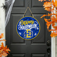 South Dakota State University Halloween Round Door Décor with Hanging  - Collegiate Home