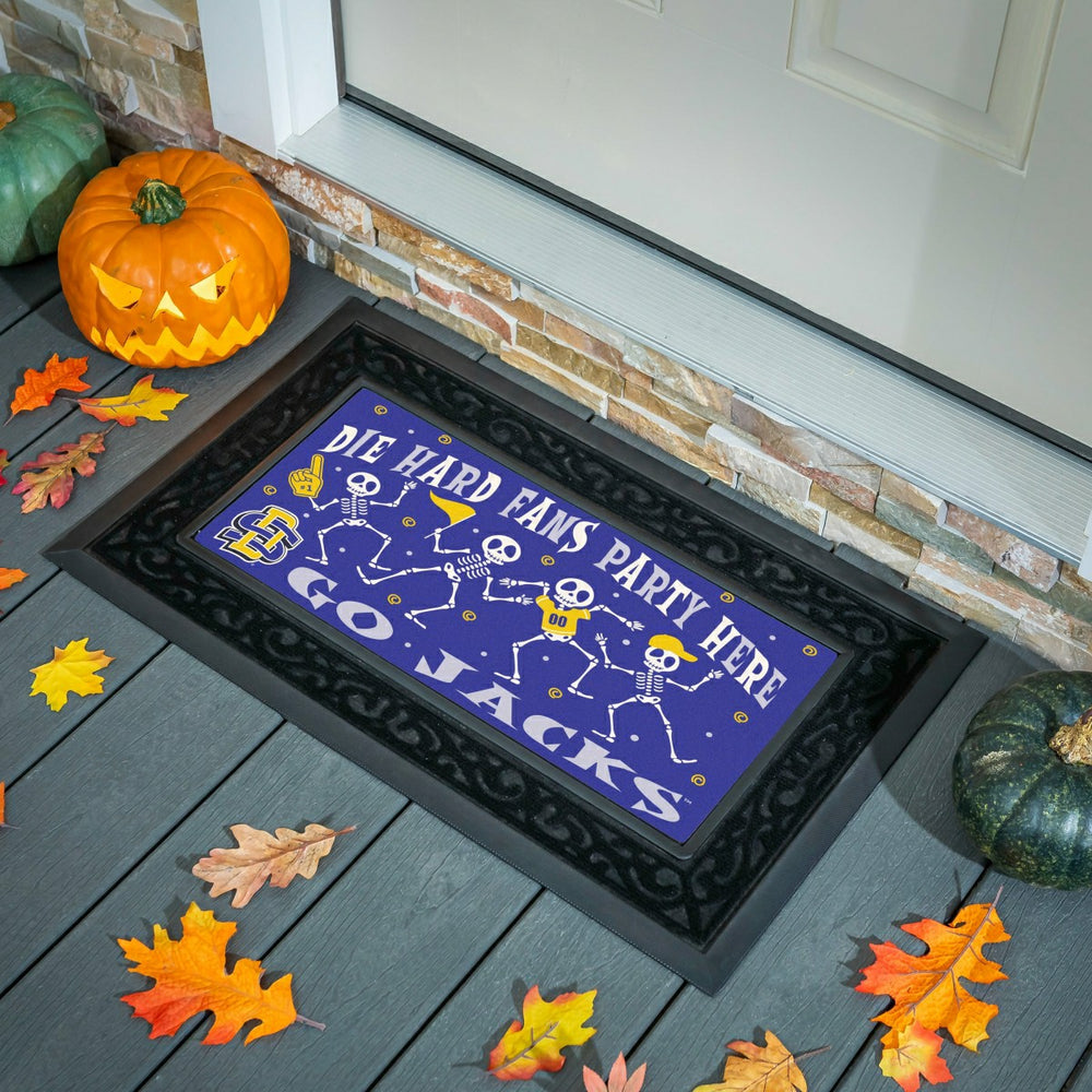 South Dakota State University Flocked Coir Halloween Sassafras Switch  - Collegiate