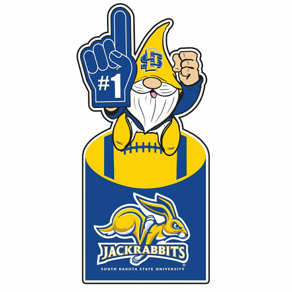South Dakota State University Gnome Metal Sign 10"L x 30"H - Collegiate Home Sale