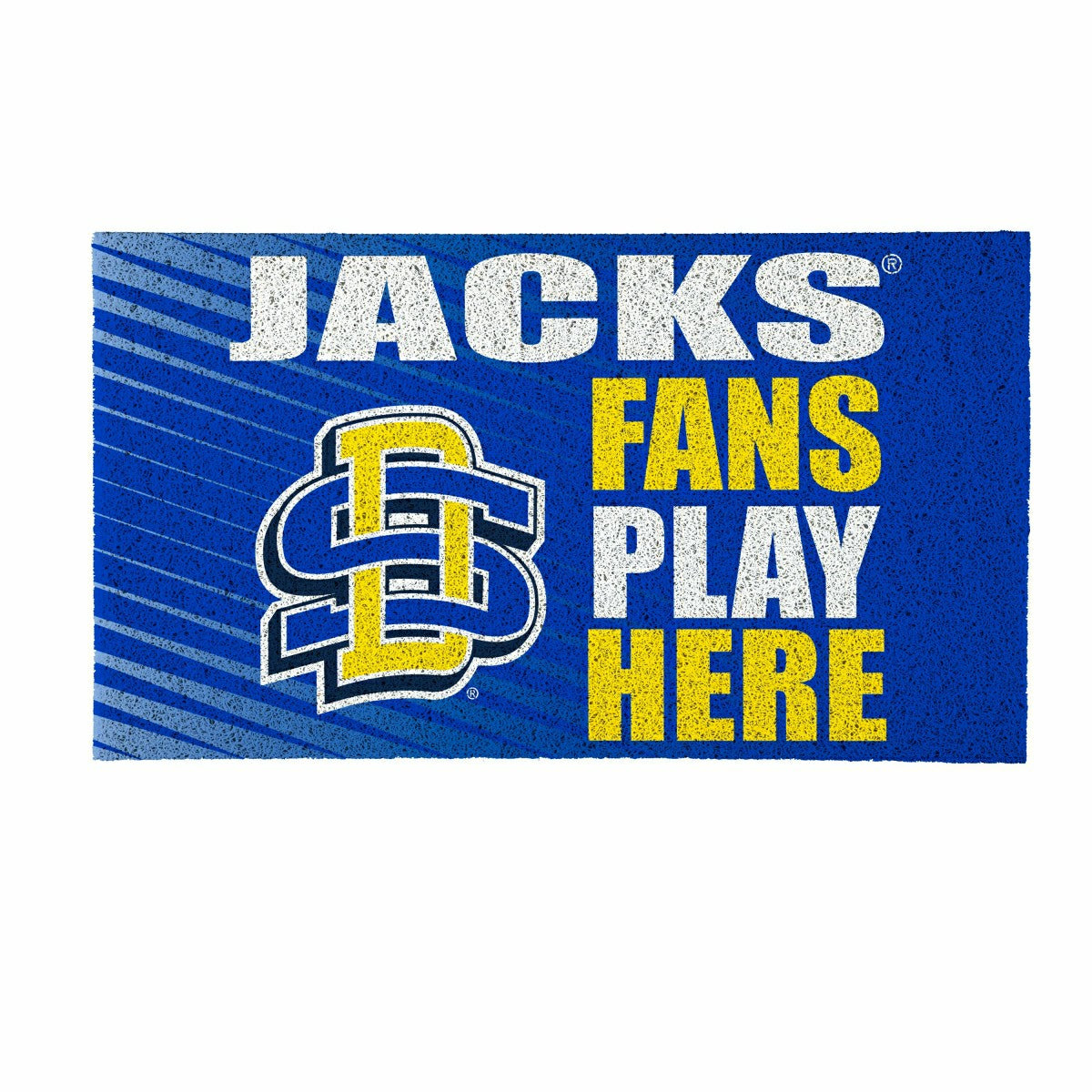 South Dakota State University Fan Mat, 28"x16" - Collegiate