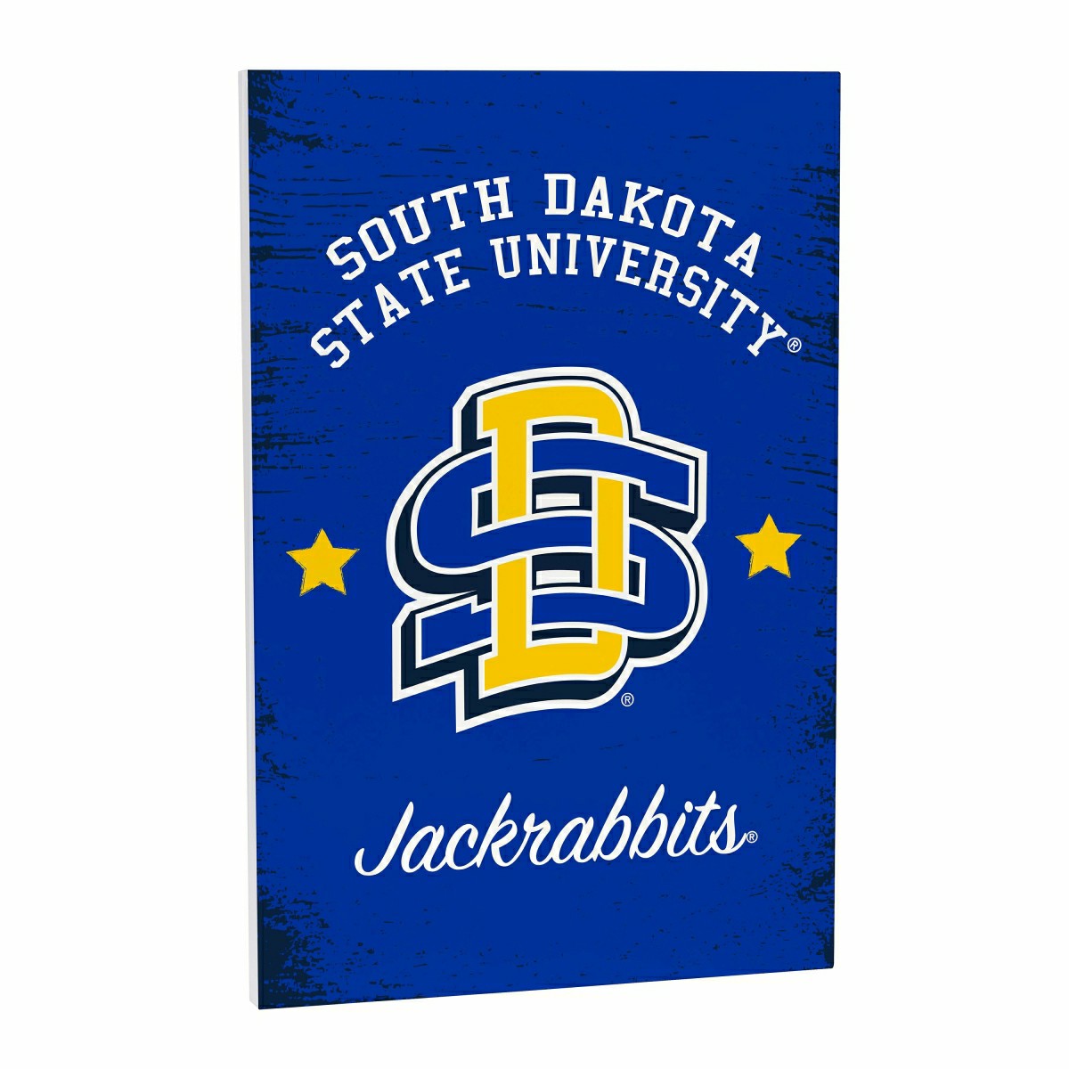 South Dakota State University Wood Wall Sign, 16x24 - Collegiate Home