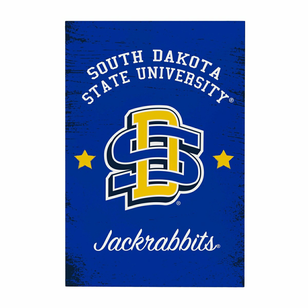 South Dakota State University Wood Wall Sign, 16x24 - Collegiate Home