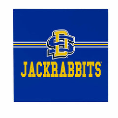 South Dakota State University Wood Wall Sign, 12x12 - Collegiate Home