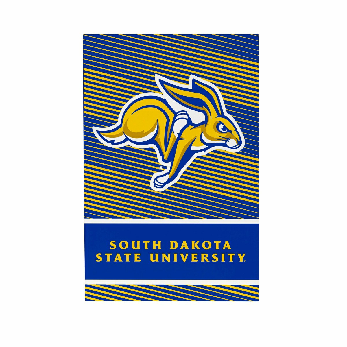 South Dakota State University Plock, Down Home Fans, 8x12 - Collegiate Sale Home