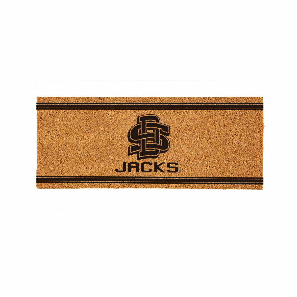 South Dakota State University Extra Large One Color Coir Mat, 60"x24" - Collegiate