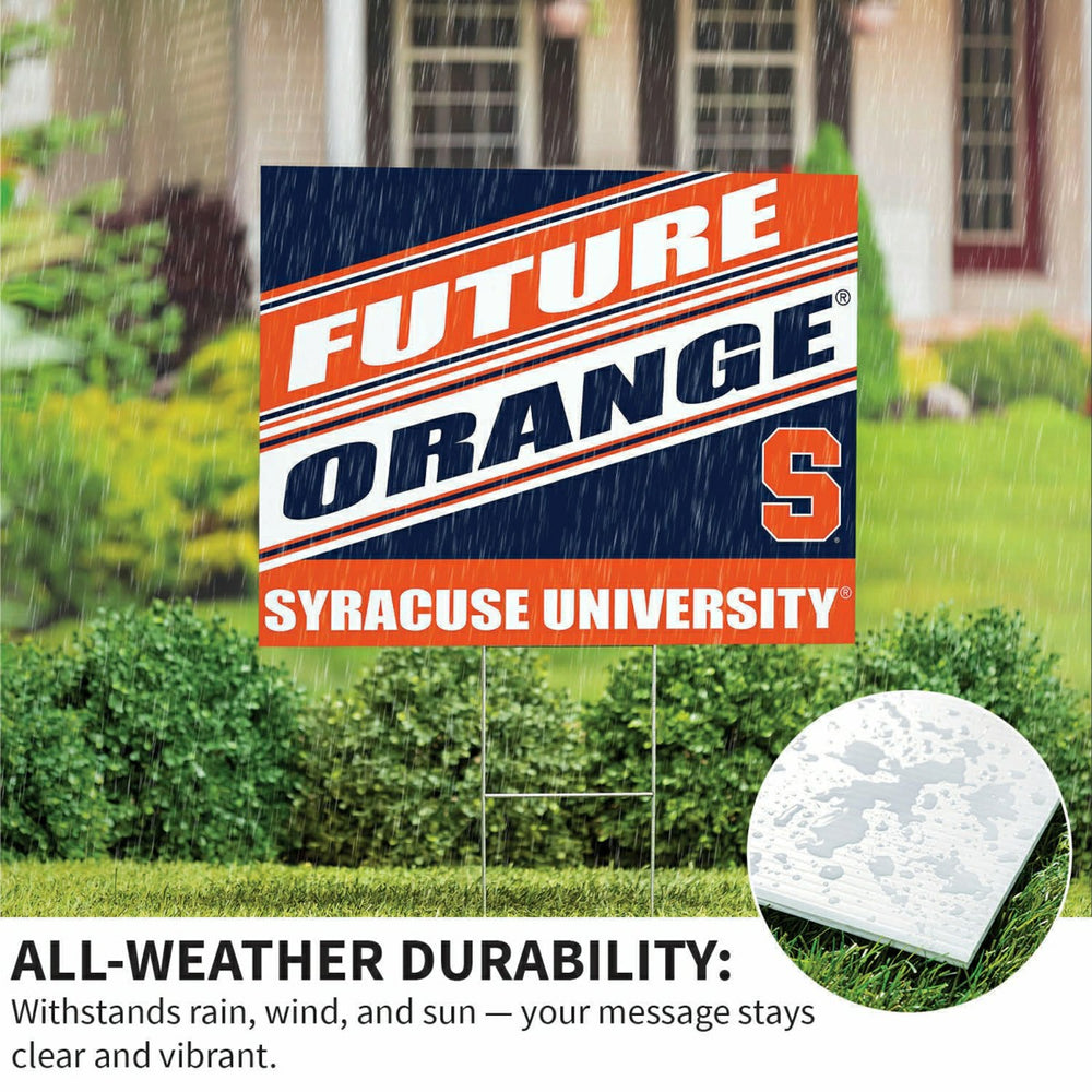 Syracuse University Coroplast Yard Sign, Future Student - Collegiate Home