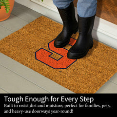 Coir Mat, 16"x28", Syracuse University - Collegiate