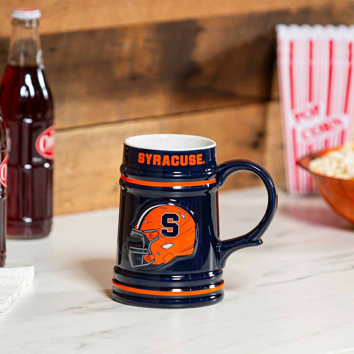 Syracuse University Ceramic Stein Cup, 24oz - Collegiate Home