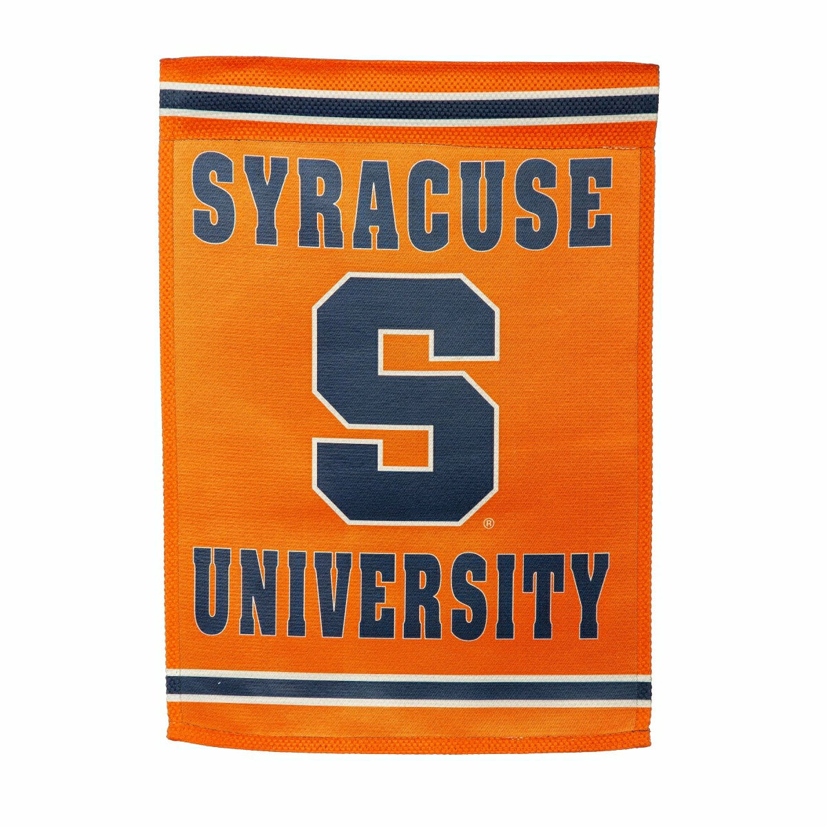 Embossed Suede Flag, GDN Size, Syracuse - Collegiate Home